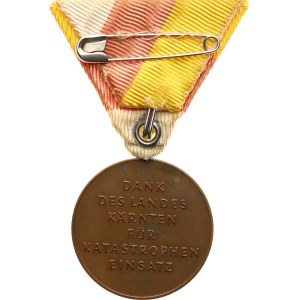 Austria, Seconda Repubblica. - Carinzia. - Medaglia commemorativa per gli interventi in caso di calamità