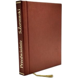 Stefan Żeromski - *Before Spring* - Warsaw 1984 [ Decorative binding ]
