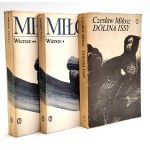 Czesław Miłosz - The Issa Valley / Poems, Vol. I-II, Kraków 1981 / 85 [First domestic edition]