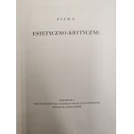 Adam Mickiewicz - Œuvres complètes - Varsovie, 1933