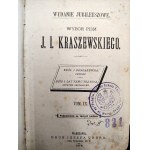 J.I. Kraszewski - The King and Bondarywna / Today and Three Hundred Years Ago - Warsaw, 1879