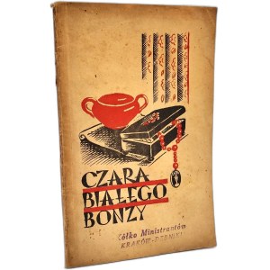 Antoni Huonder - The White Bonza's Cup - a short story from Japan, Warsaw 1934 [Japan, illustrations]