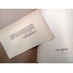 Marjan Łodyński - Pro Memoria - Catalog of the Library Exhibition at the Central Military Library / A Brief Overview of the Current State of Military Librarianship, Warsaw 1926 [Military Library, Bibliophiles’ Convention]