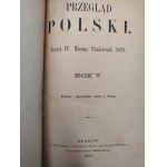 Przegląd Polski. Volume V, October, November, December 1870 – Kraków