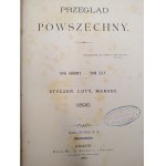 Przegląd Powszechny - Volume VII, January–March, July–December, Kraków 1890