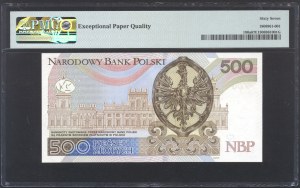 500 Złotych 2016, seria AD - PMG 67 EPQ