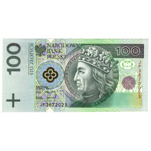 100 zloty 1994, serie JP