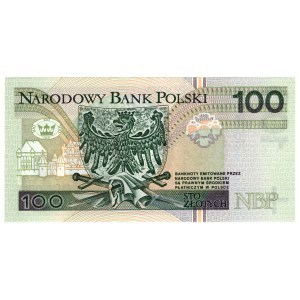 100 zlotých 1994, série JF