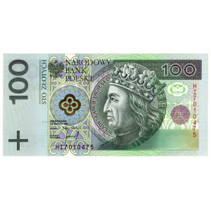 100 zlotych, 1994, HI Series