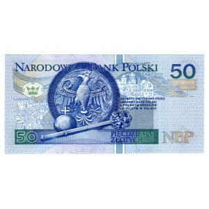 50 zlotys 1994, série DN