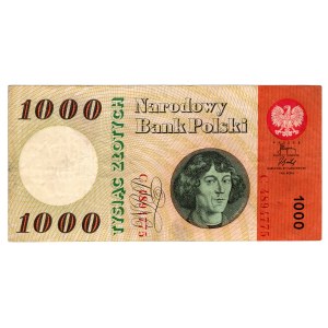 1,000 zloty, 1965, Series C