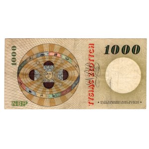 1,000 zloty, 1965, Series C