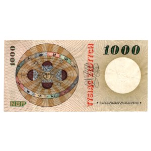 1,000 zloty, 1965, Series D