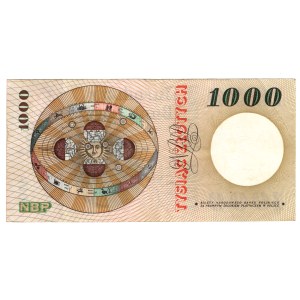 1,000 zloty, 1965, P Series