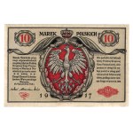 10 Polish Marks, 1916, General, Series A