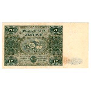 20 zlotých 1947, séria D