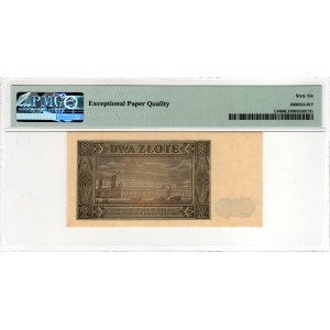 2 Złote 1948, seria P - PMG 66 EPQ