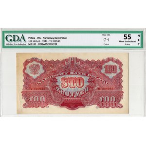 100 zlotych, 1944, TK Series - MANDATORY