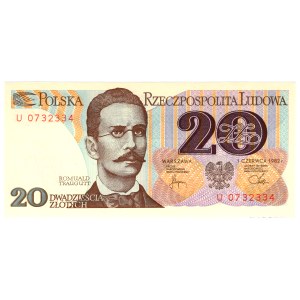 20 Złotych 1982, seria U