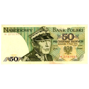 50 złotych, 1975, H Series