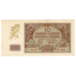 10 Złotych 1940, seria N.