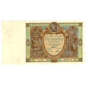 50 złotych, 1929, EM series.