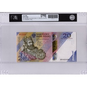 20 Złoty 2025, 1000-jähriges Jubiläum der Krönung von Bolesław Chrobry, Serie BR – GCN 70