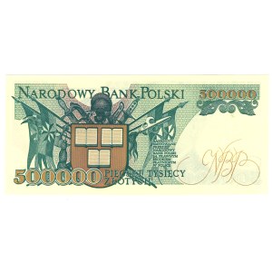 500 000 zlotých z roku 1990, série K
