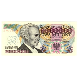 2 millions de zlotys 1992, série A