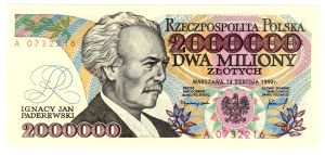 2 Miliony Złotych 1992, seria A