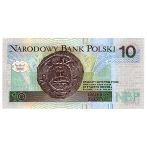 10 złoty del 1994, serie JN
