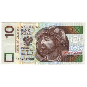 10 Złotych 1994, seria DY