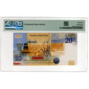 20 Złoty 2021, Lech Kaczyński – PMG 69 EPQ