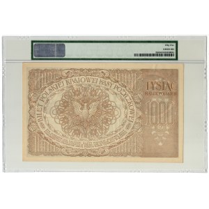 1,000 Polish Marks, 1919, ZR series - PMG 55