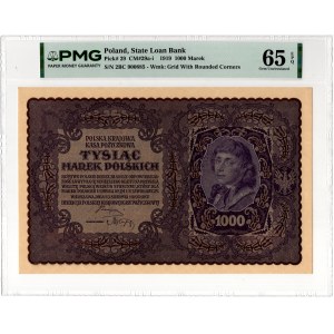 1 000 Marek Polskich 1919, II seria BC - PMG 65 EPQ
