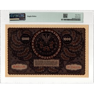 1,000 Polish Marks, 1919, 3rd Series, AM – PMG 63