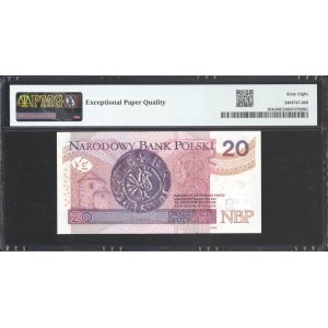 20 zlotych 2025, CE Series—Transitional Series—PMG 68 EPQ
