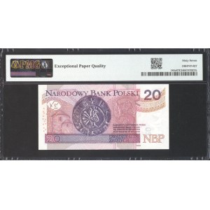 20 zlotych 2025, CE Series – transitional series – PMG 67 EPQ