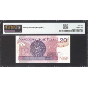 20 zlotych 2025, CE Series—Transitional Series—PMG 66 EPQ