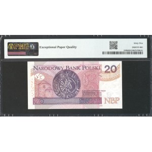 20 zlotych 2016, CB Series - PMG 65 EPQ