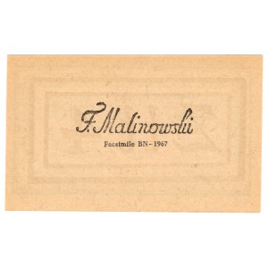 Bilet skarbowy na 4 Złote 1794, seria (2)(G), facsimile BN - 1967