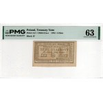 4 Złoty Treasury Note, 1794, Series (1)(F) - PMG 63
