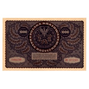 1,000 Polish Marks, 1919, Series I BS