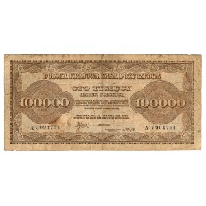 100,000 Polish Marks, 1923, Series A