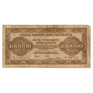 100,000 Polish Marks, 1923, Series B