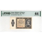 1 zloty, 1938, IG series - PMG 64