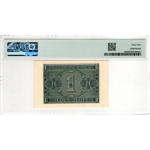 1 zloty, 1941, BD series - PMG 64