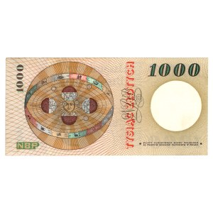 1,000 zloty, 1965, R Series