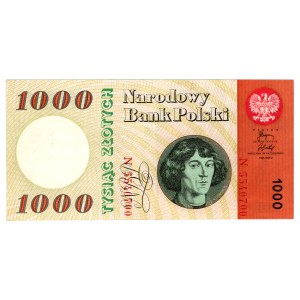 1 000 zlotys de 1965, série N