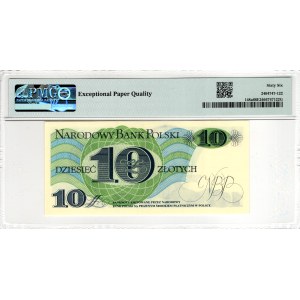 10 zlotys 1982, série N - PMG 66 EPQ